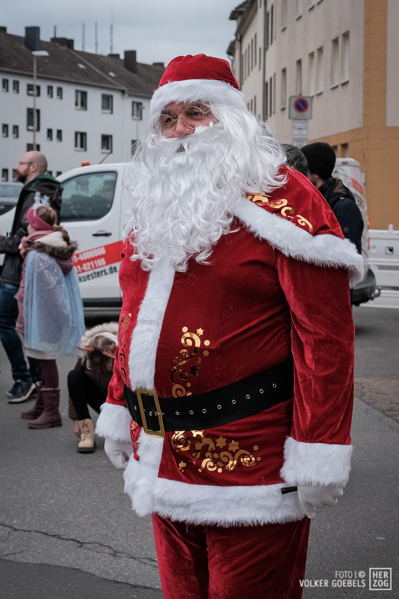 Besucher und Teilnehmer in der Jülicher Innenstadt