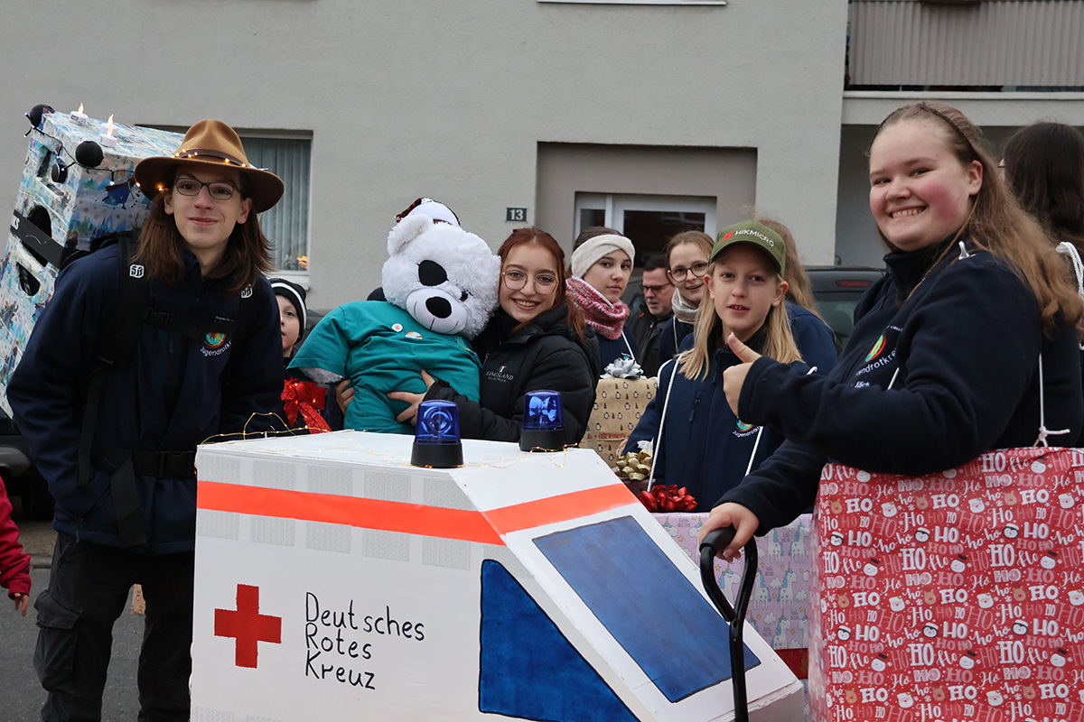 Impression 14 der ersten Jülicher Weihnachtsparade 2024