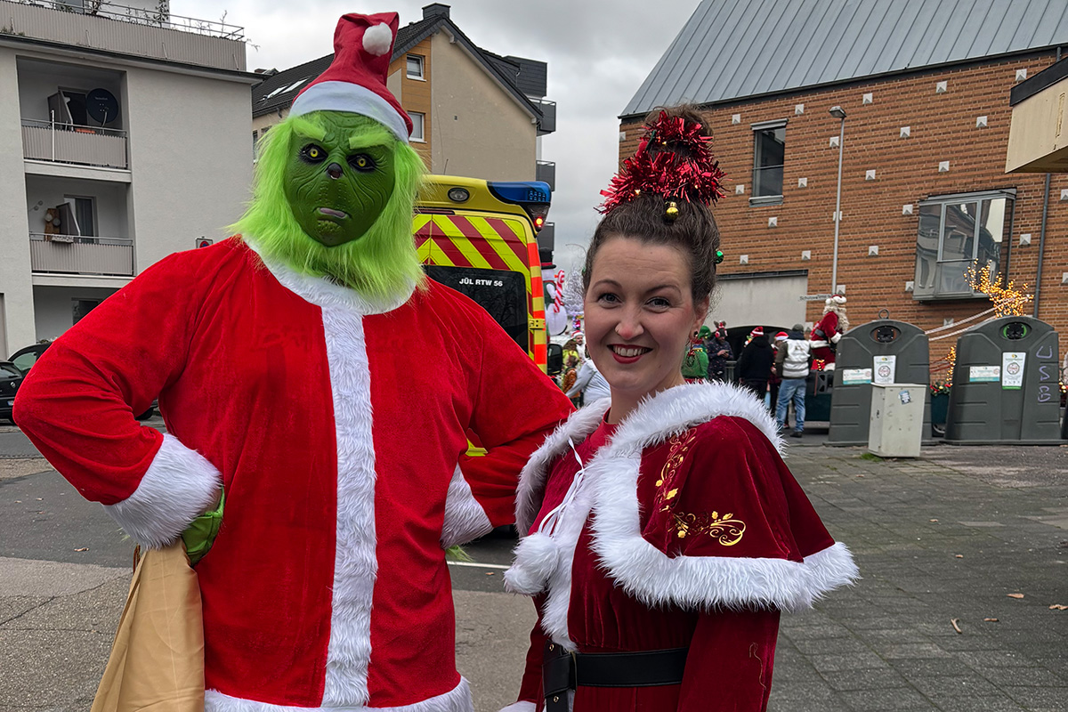 Impression 23 der ersten Jülicher Weihnachtsparade 2024