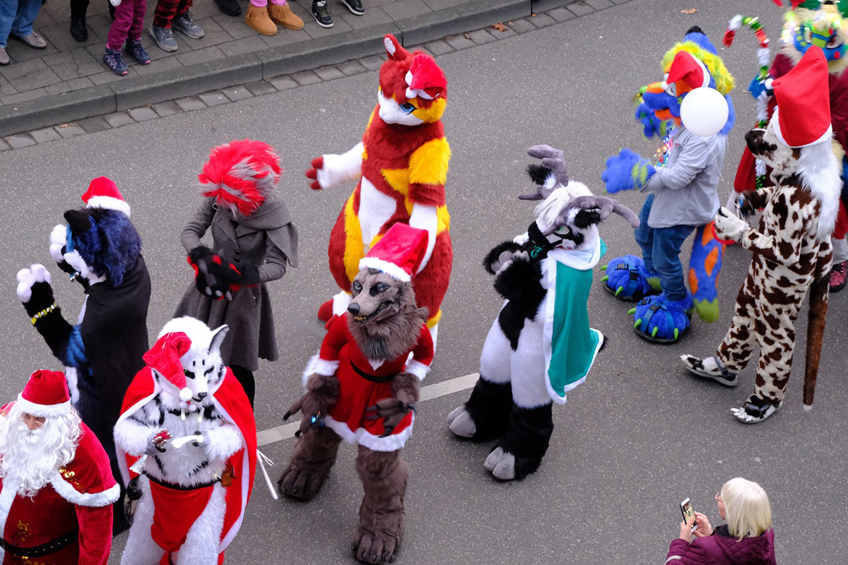 Impression 52 der ersten Jülicher Weihnachtsparade 2024